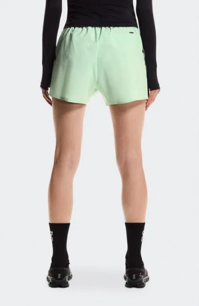 On Training Shorts In Green