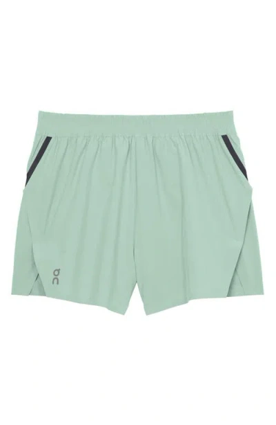 On Training Shorts In Green