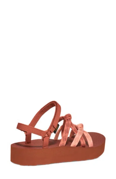 Teva Kena Slim Midform Sandal In Multi