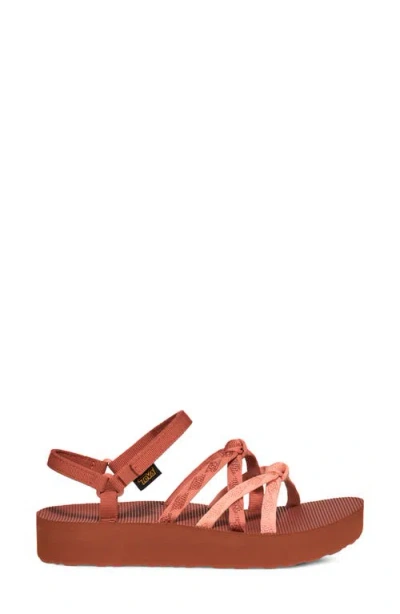 Teva Kena Slim Midform Sandal In Multi
