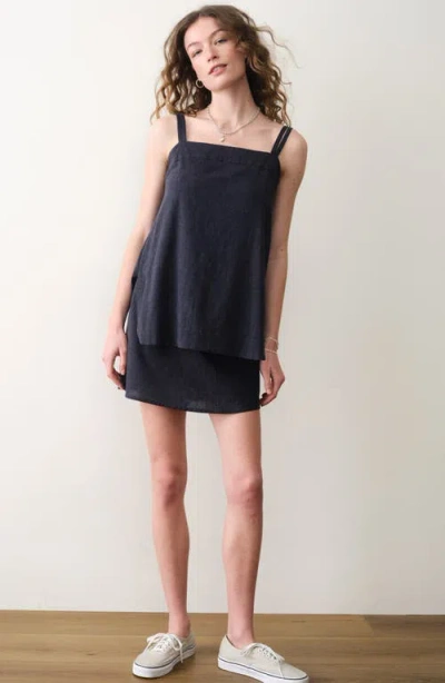 Marine Layer Mara Hemp Blend Tank In Multi