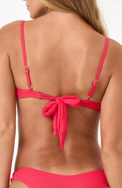 L*space Lspace Hunter Underwire Bikini Top In Pink