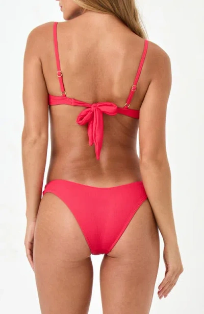 L*space Lspace Hunter Underwire Bikini Top In Pink