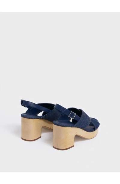 Marion Parke Avery Platform | Denim In Multi
