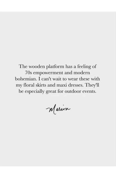 Marion Parke Avery Platform | Denim In Multi