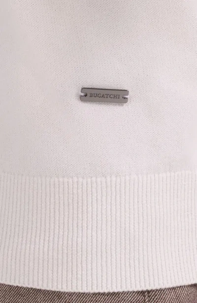 Bugatchi Quarter Zip Polo Sweater In Multi