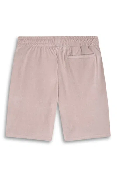 Bugatchi Drawstring Terry Short In Pink