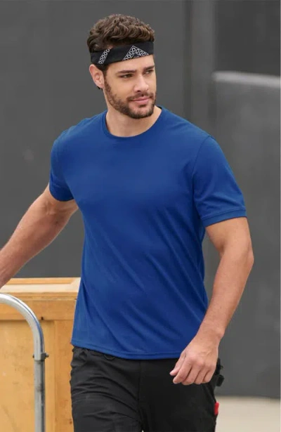 Strauss Performance T-shirt In Blue