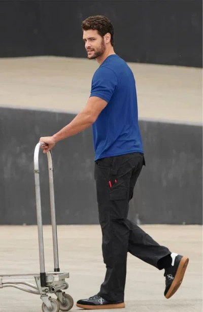 Strauss Performance T-shirt In Blue
