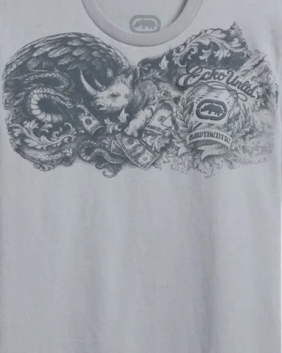 Ecko Phatom Widow Tee In Gray