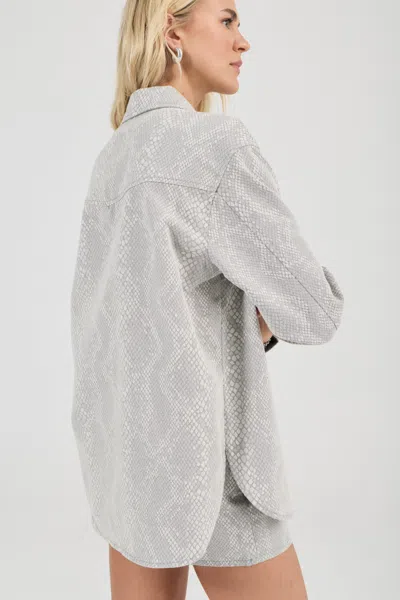 Rolla's Jeans Us Drift Oversized Denim Shirt
