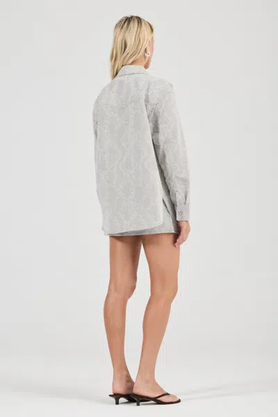 Rolla's Jeans Us Drift Oversized Denim Shirt