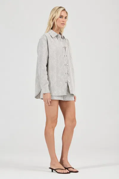 Rolla's Jeans Us Drift Oversized Denim Shirt