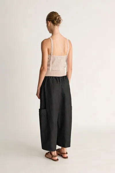 Lee Mathews Rene Pant In Black