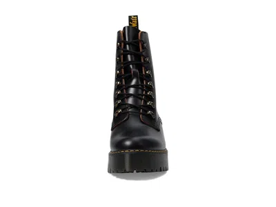 Dr. Martens Leona 7 Hook Boot In Black