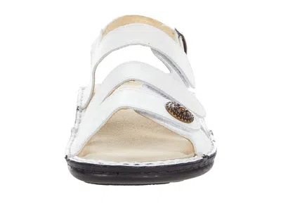 David Tate Wrap Slingback Sandal In White