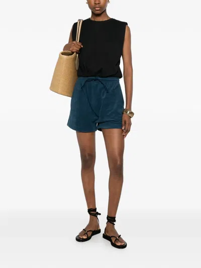 Osklen Drawstring Shorts In Blue