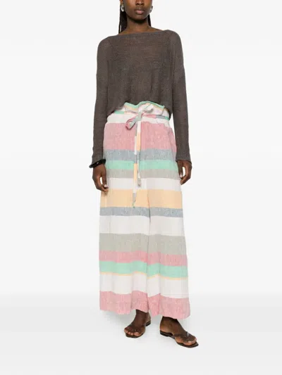 Osklen Striped-pattern Trousers In Multi
