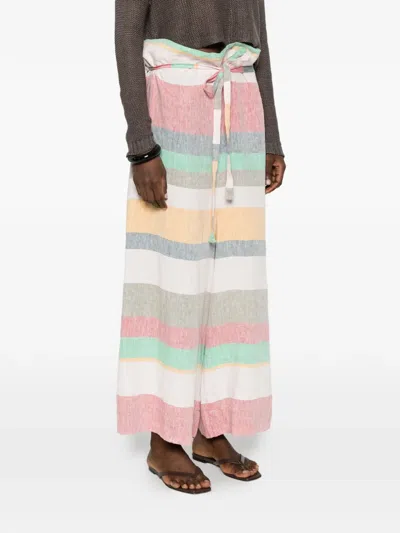 Osklen Striped-pattern Trousers In Multi