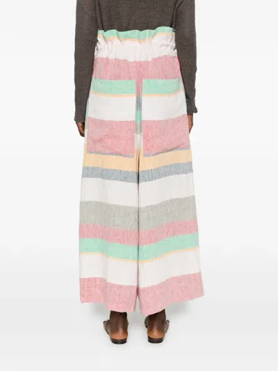 Osklen Striped-pattern Trousers In Multi
