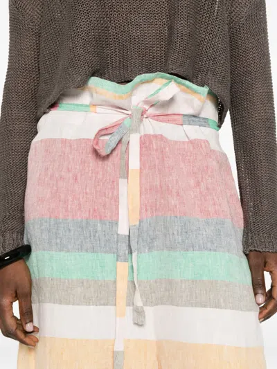 Osklen Striped-pattern Trousers In Multi