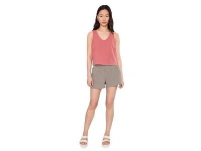 Toad And Co Taj Hemp Button Back Tank Top In Brown