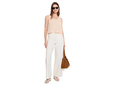 Toad And Co Taj Hemp Button Back Tank Top In Neutral