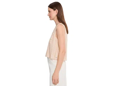 Toad And Co Taj Hemp Button Back Tank Top In Neutral