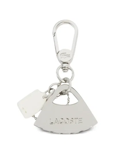 Lacoste Lenglen Charm Keyring In Multi