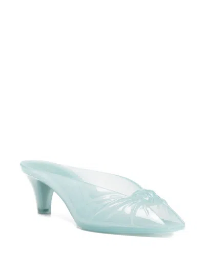 Chloé Jelly Mules In Blue