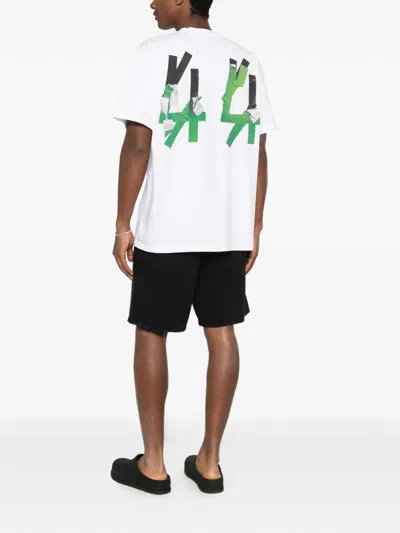 44 Label Group Logo-print T-shirt In White