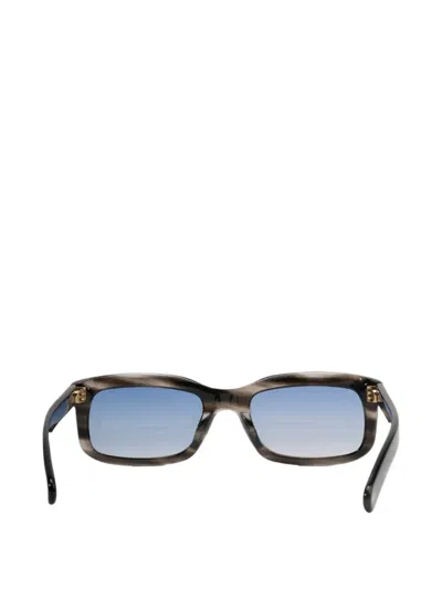 Flatlist Palmer Rectangle-frame Sunglasses In Neutral