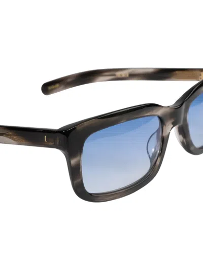 Flatlist Palmer Rectangle-frame Sunglasses In Neutral