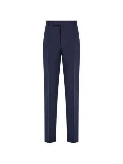 Ferragamo Tailored Trouser In Blue