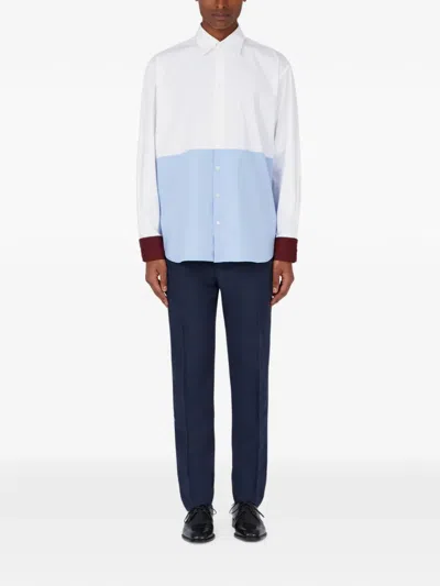 Ferragamo Tailored Trouser In Blue