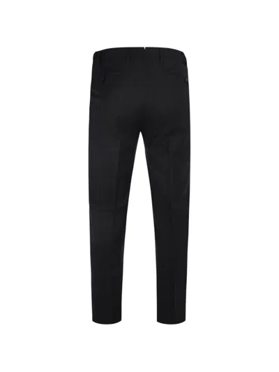 Corneliani Buttoned Trousers In Gray