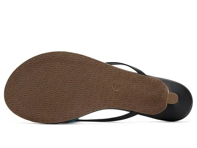 Tkees Julia Kitten Heel Flip Flop In Black