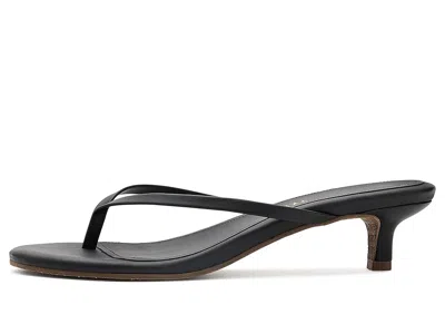 Tkees Julia Kitten Heel Flip Flop In Black