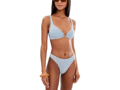 Seafolly Mala Ring Front Tank Top In Blue