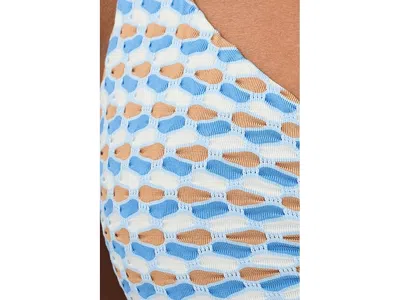 Seafolly Mala Ring Front Tank Top In Blue