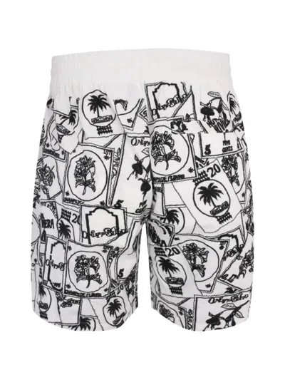 Only The Blind Printed Drawstring Shorts In Multi