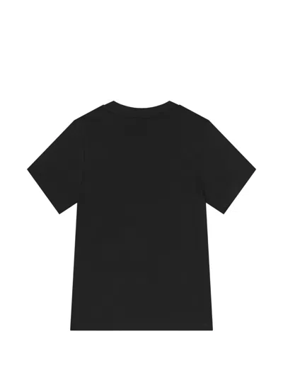 Puma Logo-print T-shirt In Black