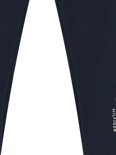Tommy Hilfiger Junior Drawstring Logo-detail Tracksuit Bottons In Blue