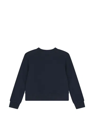 Tommy Hilfiger Junior Embroidered Sweatshirt In Blue