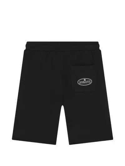 Bugatti Drawstring Logo Shorts In Black