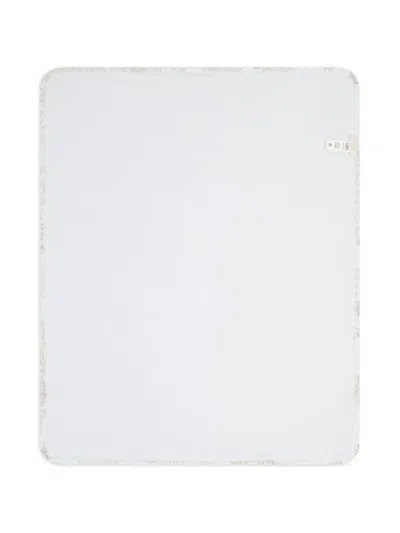 Alviero Martini Script Print Blanket In White