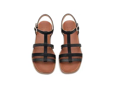 Naturalizer Wide Width Julia Sandal In Black