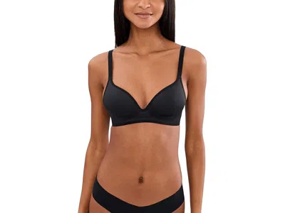 Commando Flex Tech Wireless Seamless Bra In Black