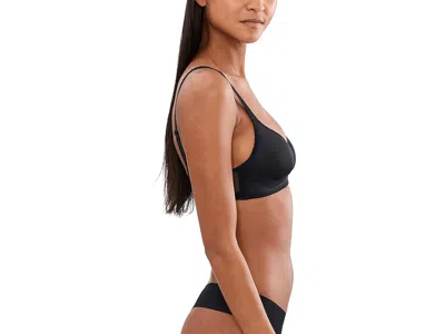 Commando Flex Tech Wireless Seamless Bra In Black
