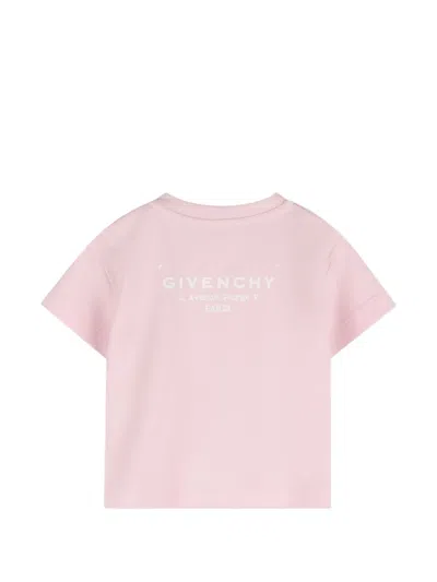 Givenchy Logo-detail T-shirt In Pink